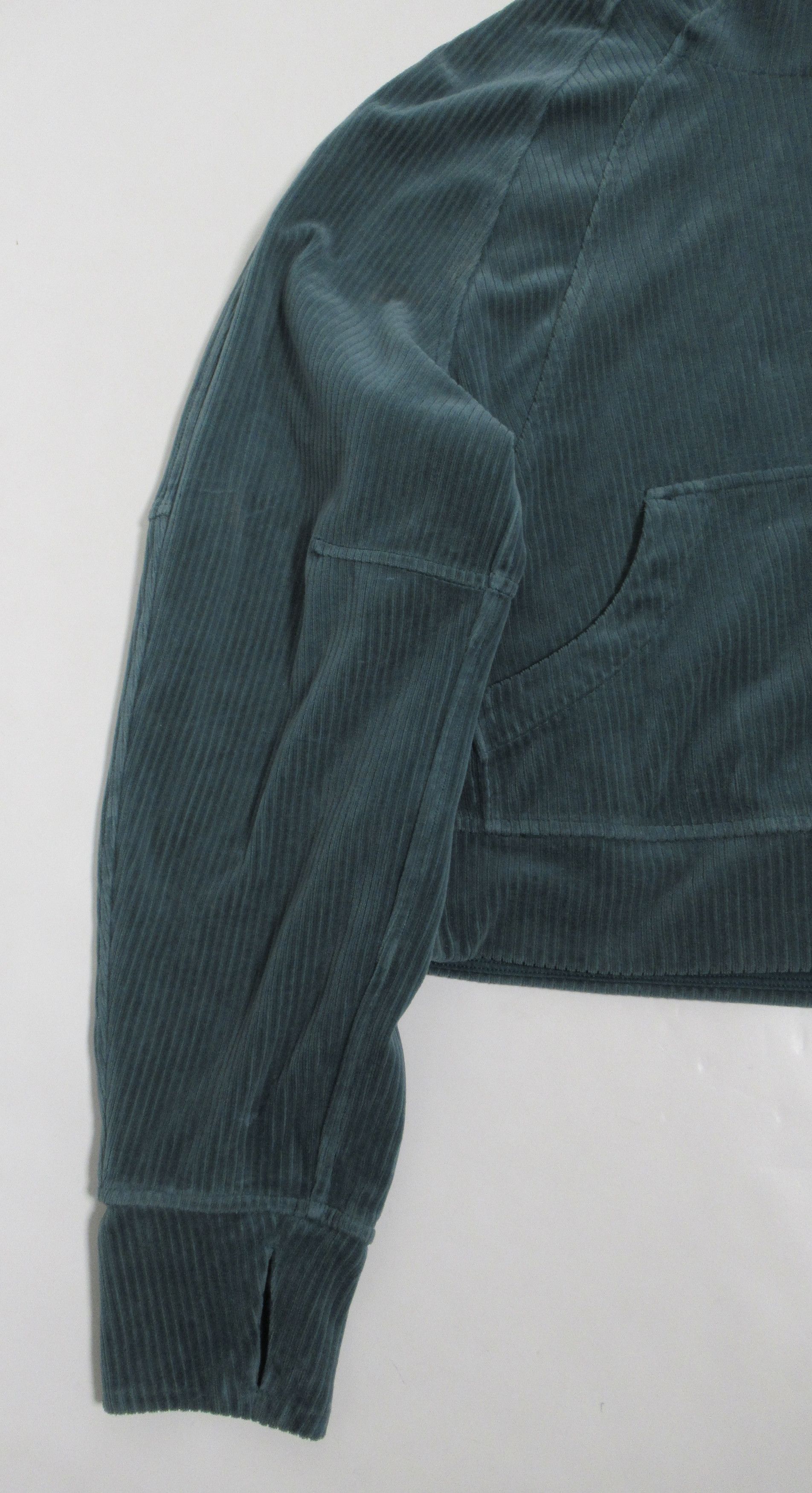 Lululemon Lululemon Scuba Oversized Hoodie *Velvet Cord Storm Teal Size XS / US 0-2 / IT 36-38 - 4 Thumbnail