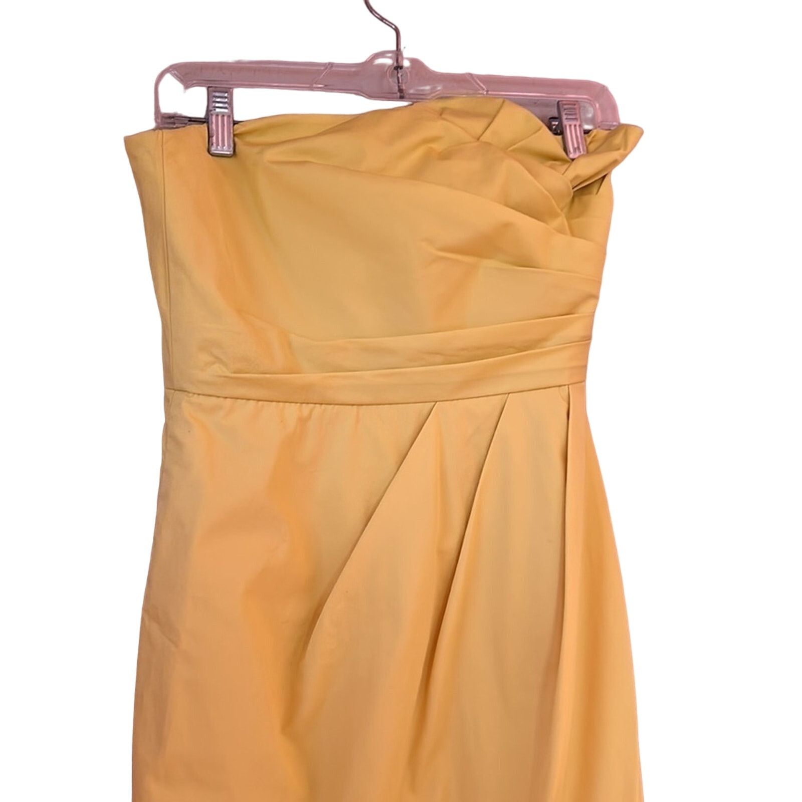 J.Crew J Crew Yellow Sleeveless Mini Dress Size S / US 4 / IT 40 - 5 Thumbnail