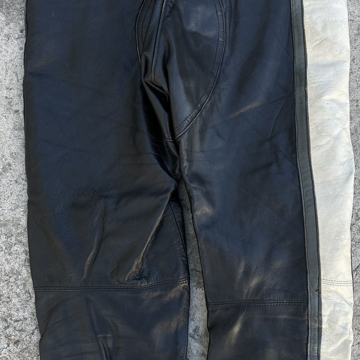 Vintage Vintage Moto Leather Pants Size 34 Style USA 90s Y2K Size US 34 / EU 50 - 7 Thumbnail