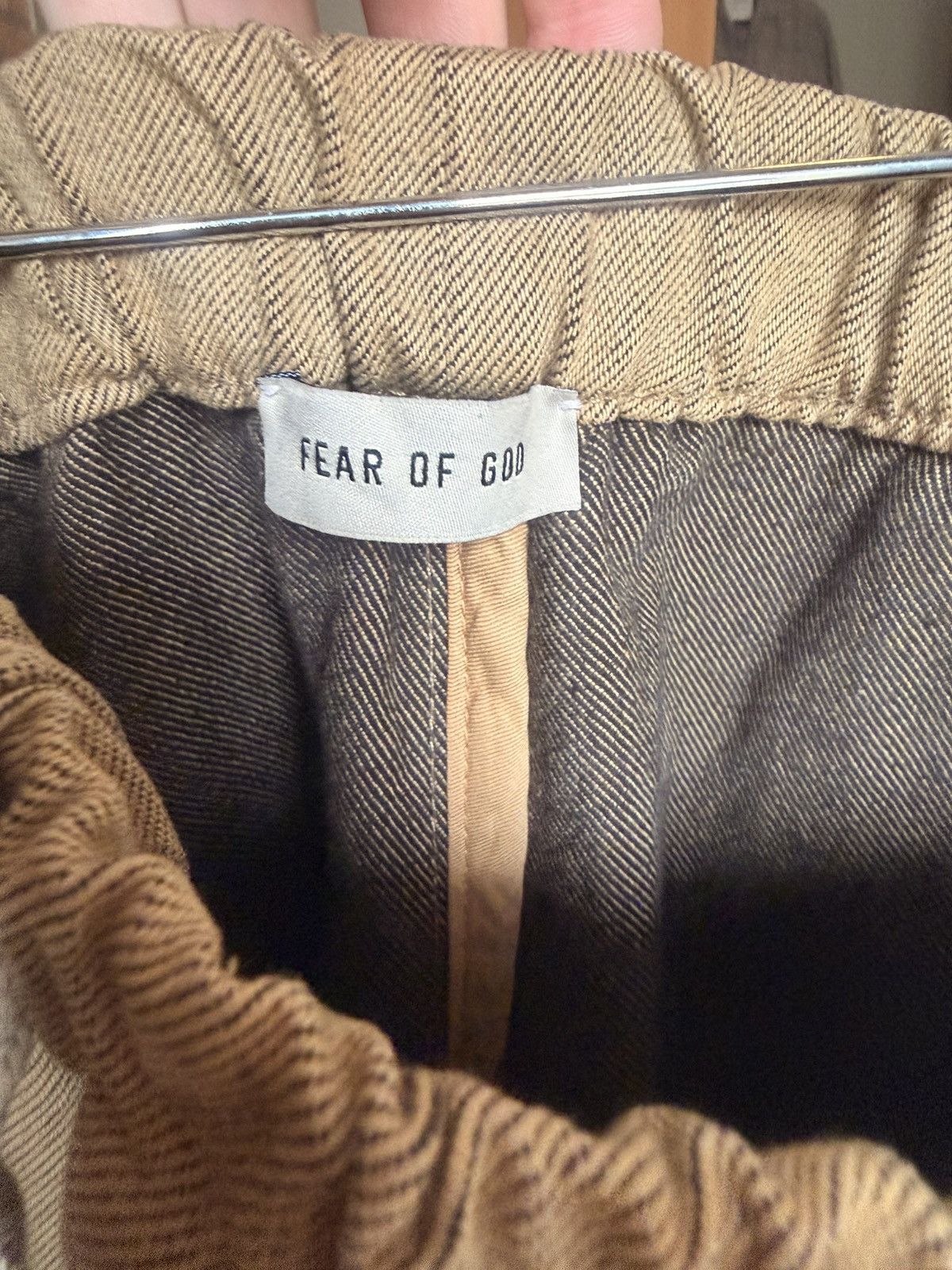 Fear of God Fear of God Denim Stripe Forum Pants Size US 34 / EU 50 - 5 Thumbnail