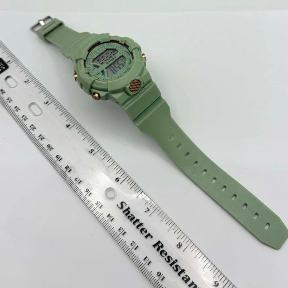 Other Green Digital Men’s Watch Size ONE SIZE - 4 Thumbnail