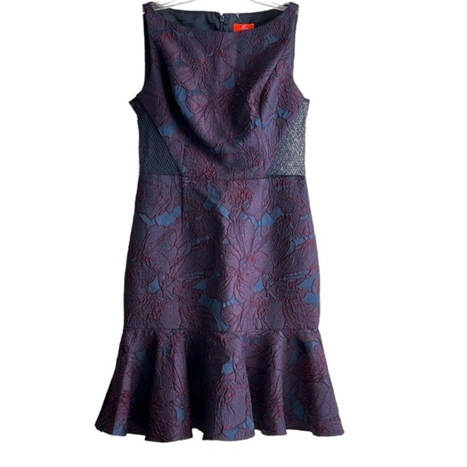 Monique Lhuillier Monique Lhuillier Floral Embroidered Knee-Length Dress,M/US8 Size M / US 6-8 / IT 42-44 - 7 Thumbnail