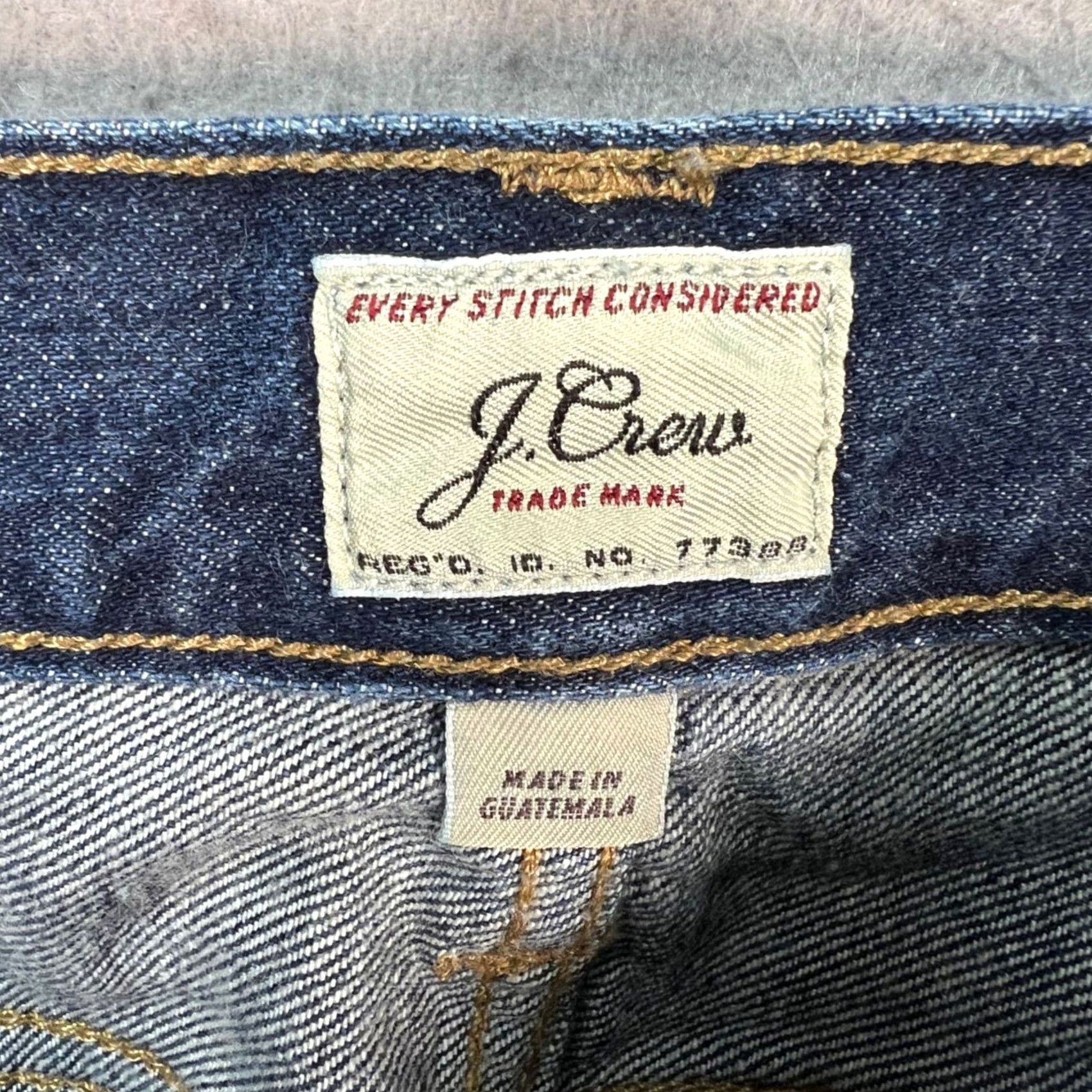 J.Crew J.CREW Jeans Slim 30 x 32 Denim Distressed Medium Wash 484 Mens Straight 5-Pocket Blue Cotton Cotton Blend Jeans Type: Jeans Size US 30 / EU 46 - 3 Thumbnail