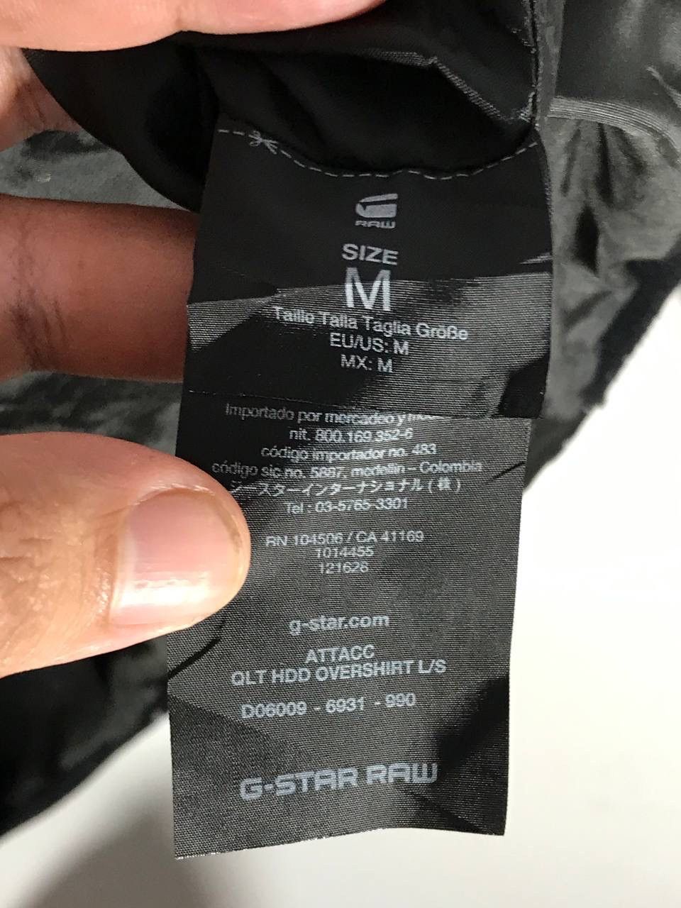 G-Star Gstar raw jacket Italian style black Size US M / EU 48-50 / 2 - 10 Thumbnail