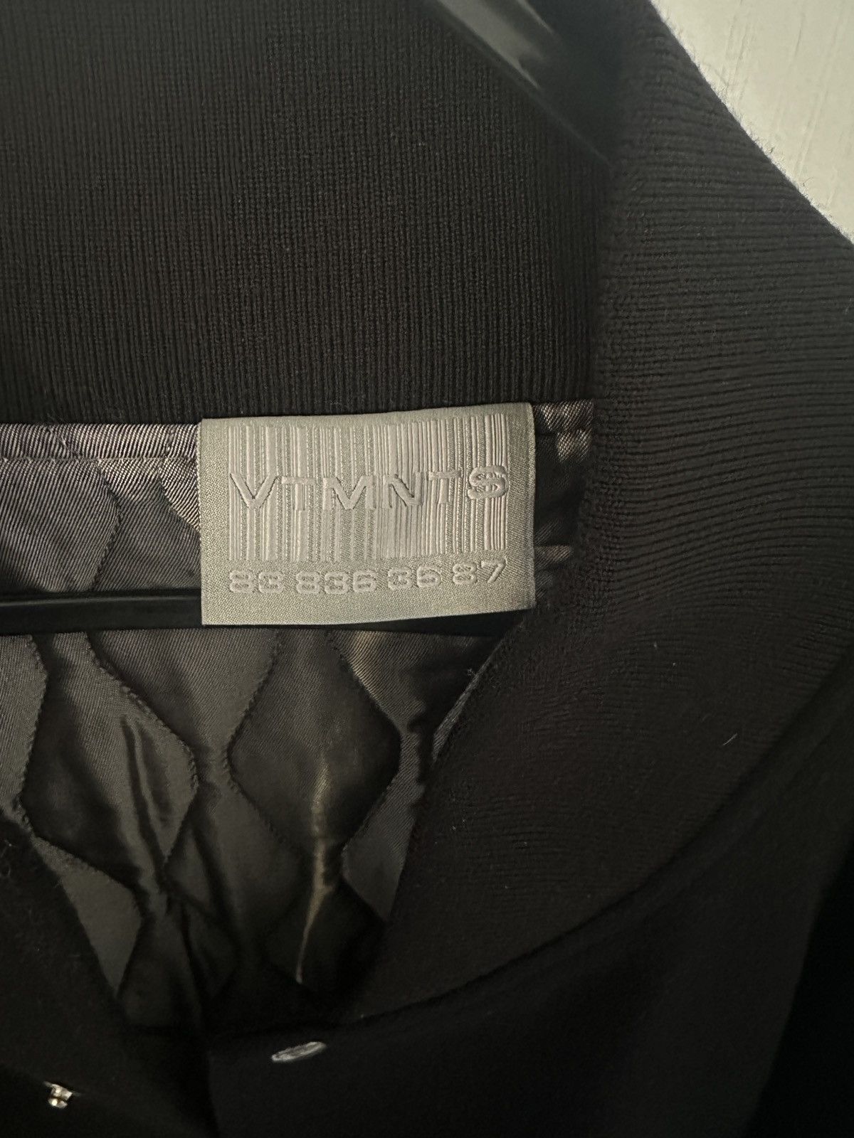 Vetements Vetements Vtmnts Leather Sleeve Wool Bomber Jacket Size US M / EU 48-50 / 2 - 5 Thumbnail