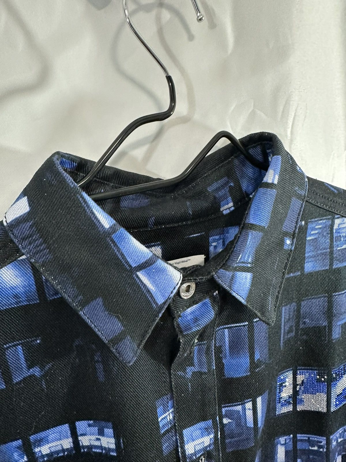 Off-White Off White Denim Windows Shirt Size US M / EU 48-50 / 2 - 7 Thumbnail