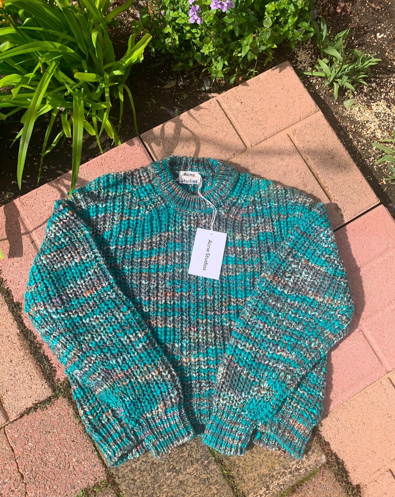 Acne Studios RARE GRAIL Acne Studios marbled zora sweater Size US M / EU 48-50 / 2 - 1 Thumbnail