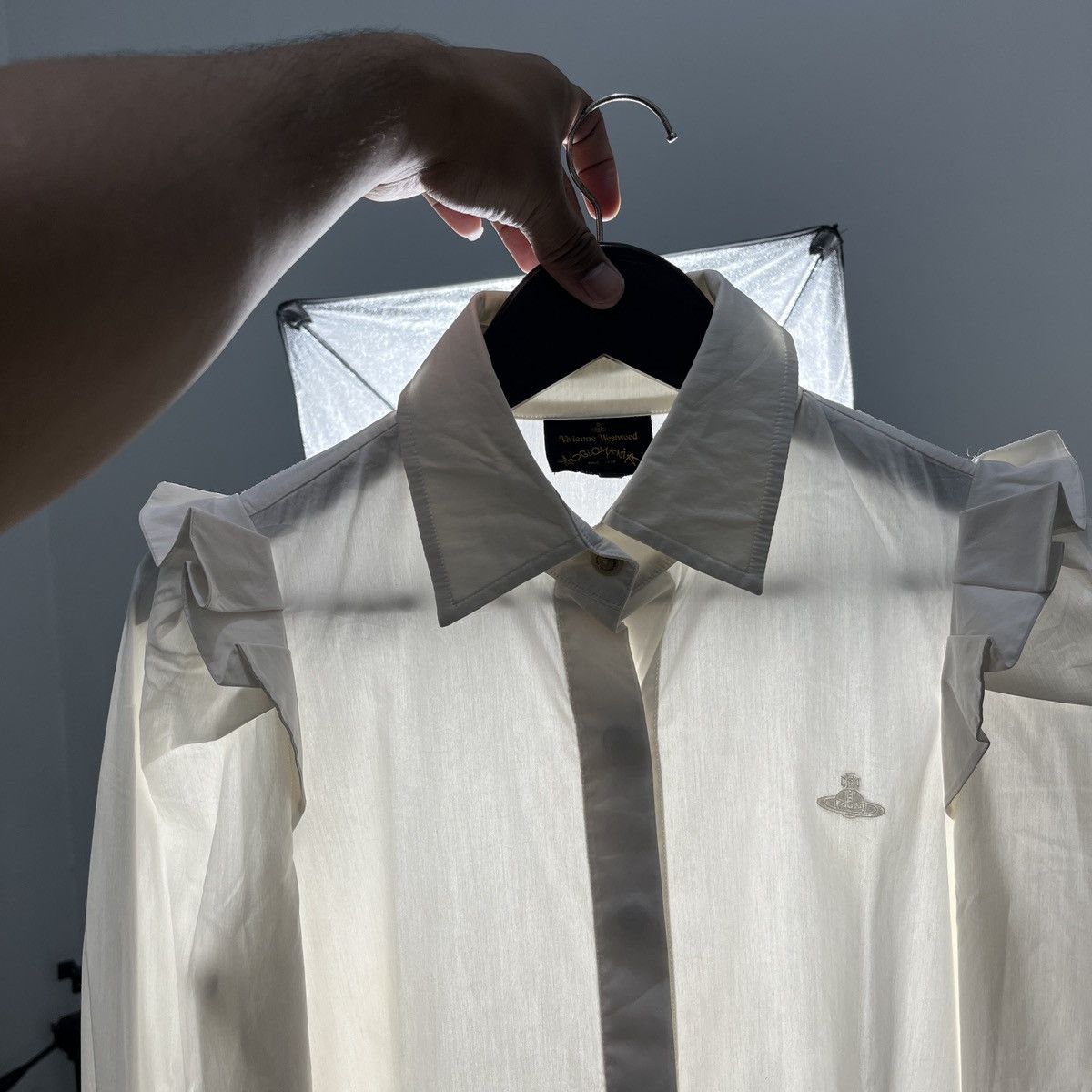 Vivienne Westwood Ruffles Button Shirt Size US M / EU 48-50 / 2 - 1 Thumbnail