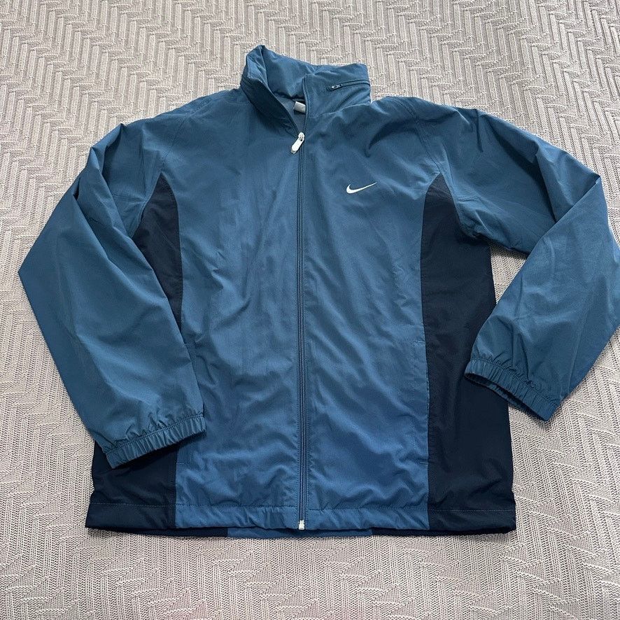 Nike Nike blue windbreaker jacket size L Size US L / EU 52-54 / 3 - 1 Thumbnail