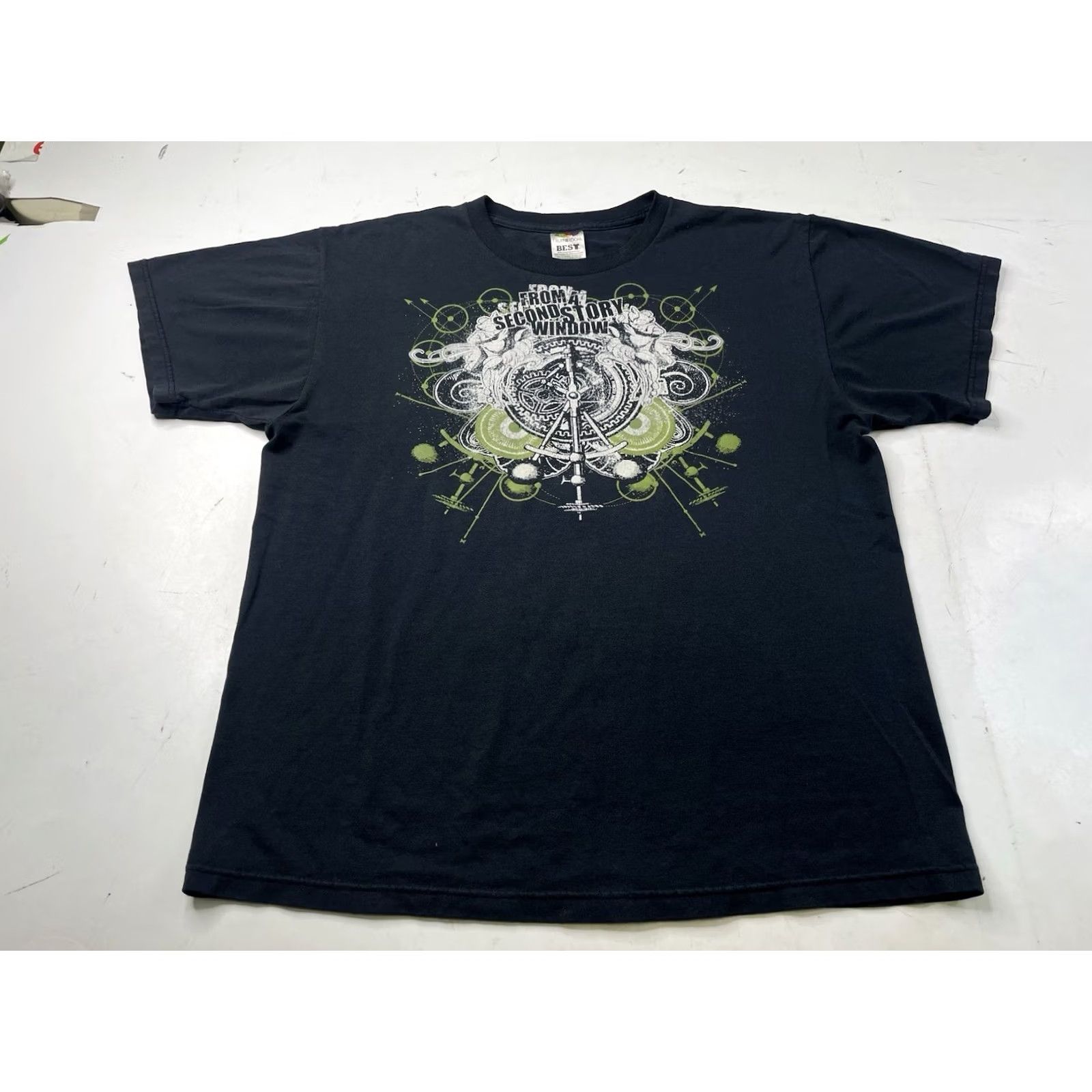 Fruit Of The Loom VINTAGE From A Second Story Window T Shirt Men Large Metal Band Tour Concert Tee Size US L / EU 52-54 / 3 - 2 Thumbnail