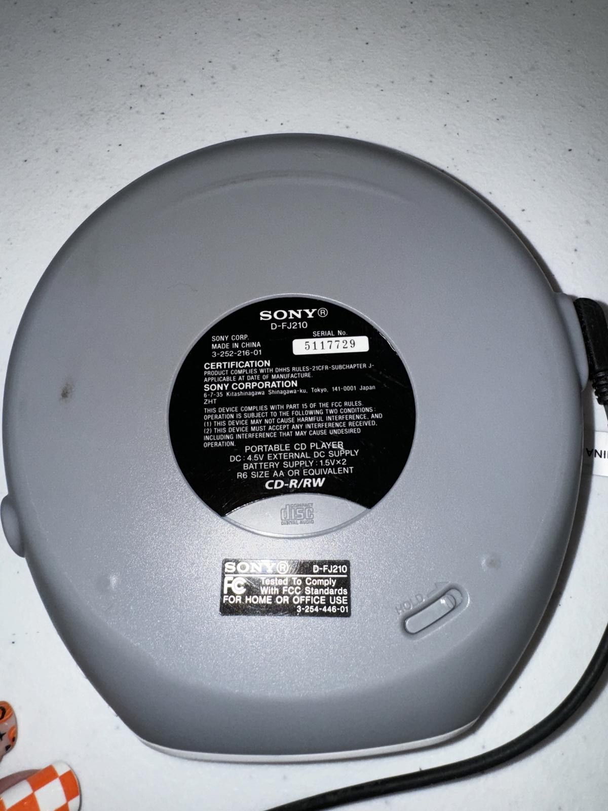 Sony Sony Portable CD Player with FM/AM/Weather Radio tested Size ONE SIZE - 2 Thumbnail