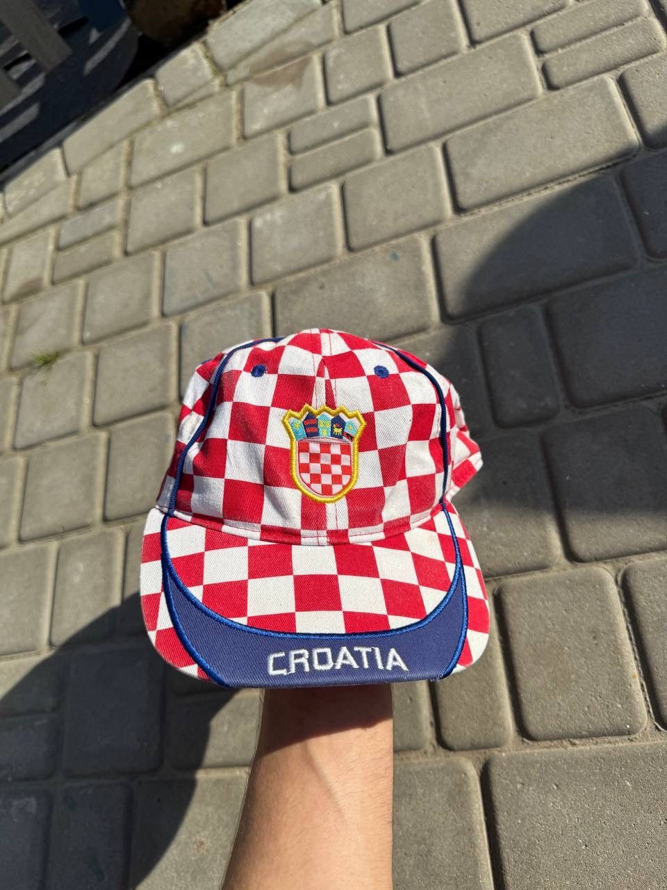 Other Vintage Croatia Cap Plaid Soccer Hrvtska Size ONE SIZE - 1 Thumbnail