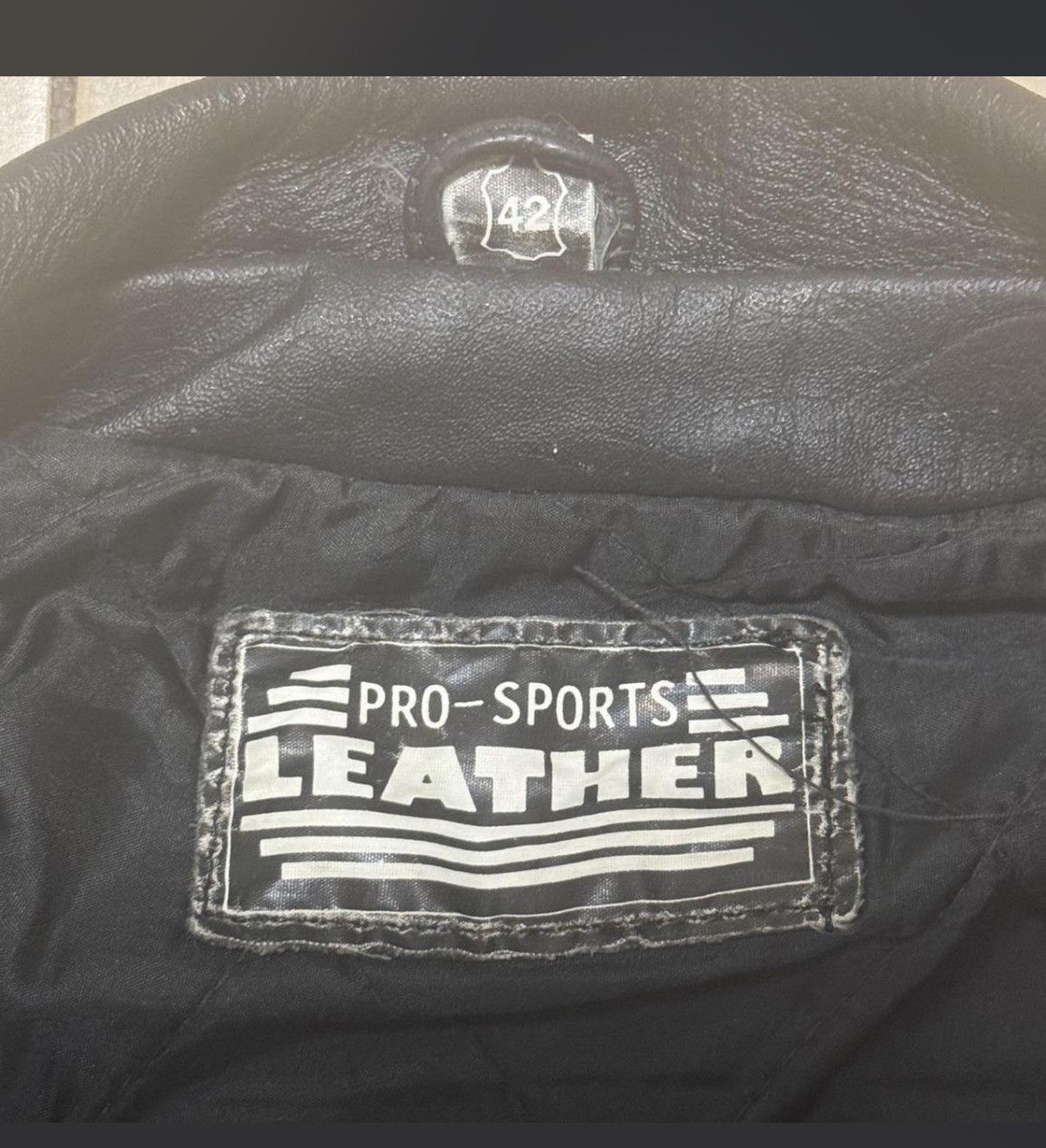 Other Pro Sports Leather Biker Jacket Size US L / EU 52-54 / 3 - 5 Thumbnail