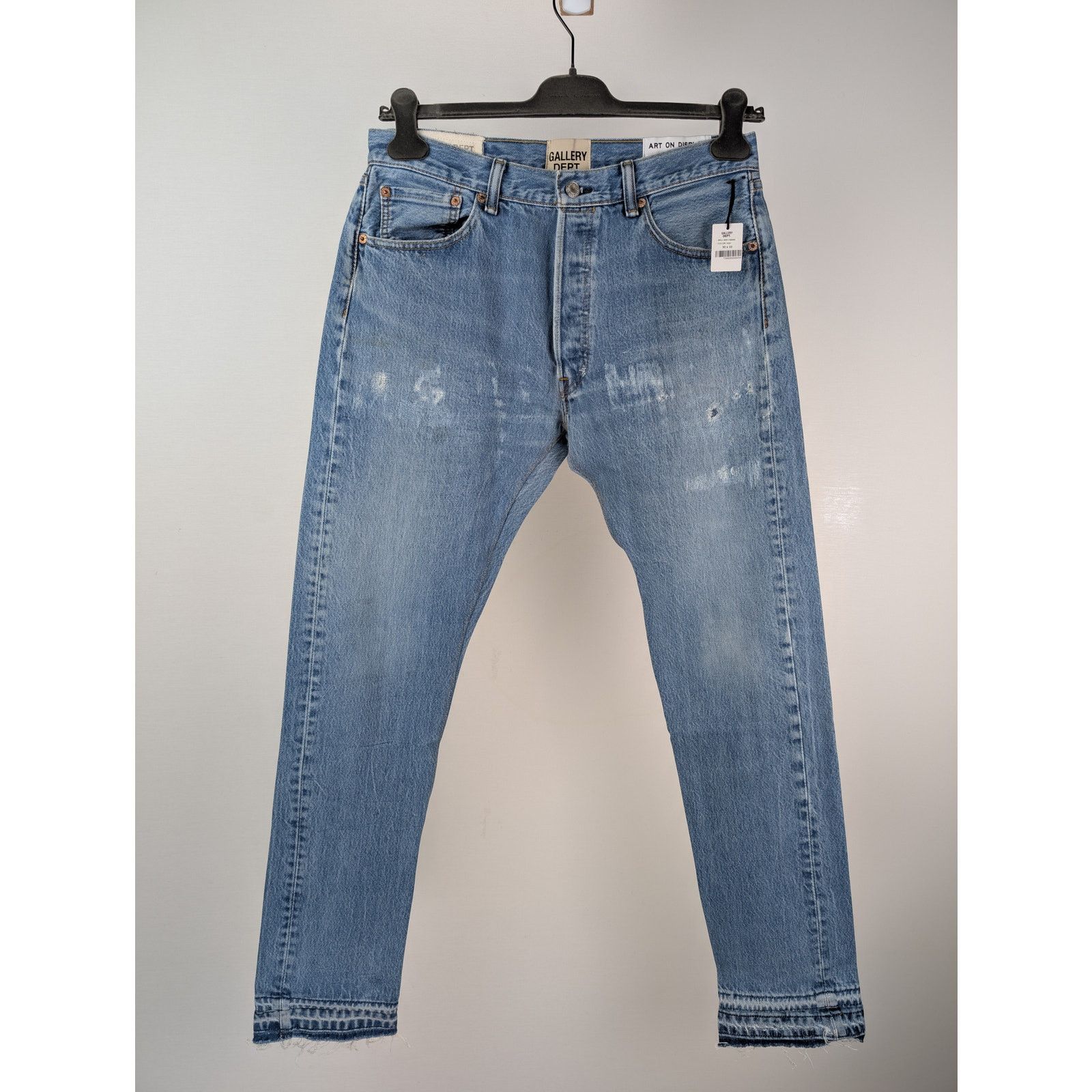 Gallery Dept. o1rshd1 Denim Jean Pants in Indigo Blue Size US 30 / EU 46 - 2 Thumbnail