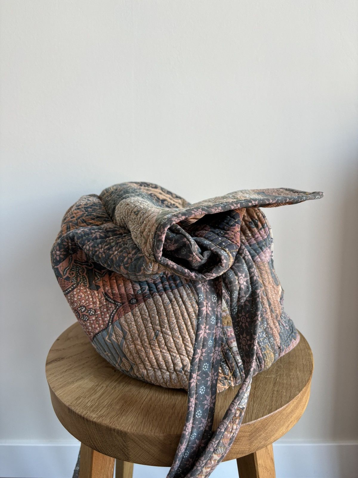 Japanese Brand × Vintage Vintage Patchwork Quilted Shoulder Bag Size ONE SIZE - 6 Thumbnail