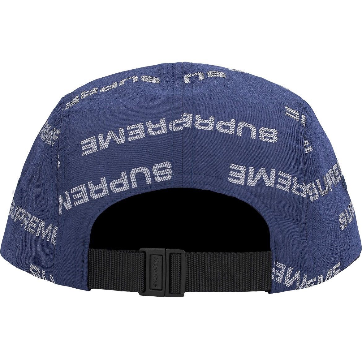 Supreme Supreme Reflective Jacquard Camp Cap Navy FW24 Size ONE SIZE - 3 Thumbnail