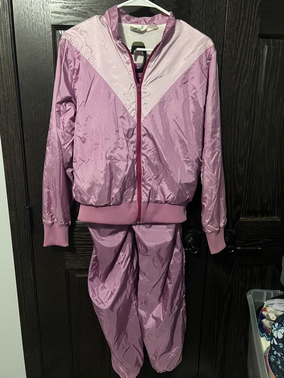 Vintage Vtg 80s 90s Y2K Womens Tracksuit S Jacket Pants Windbreaker Size S / US 4 / IT 40 - 1 Thumbnail