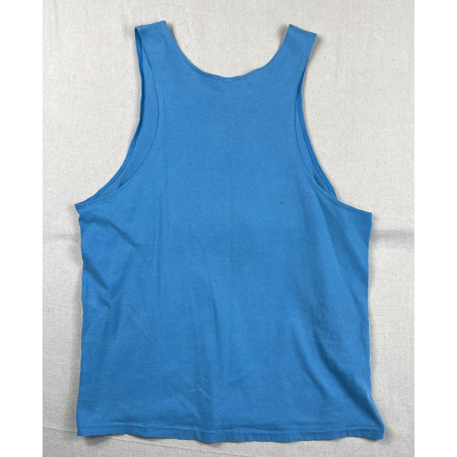 Nike Nike Basketball Tank Top Shirt Mens L 90s Blue Swoosh Vintage Basketball Gym Workout Sleeveless Mens Shirt Size US L / EU 52-54 / 3 - 4 Thumbnail
