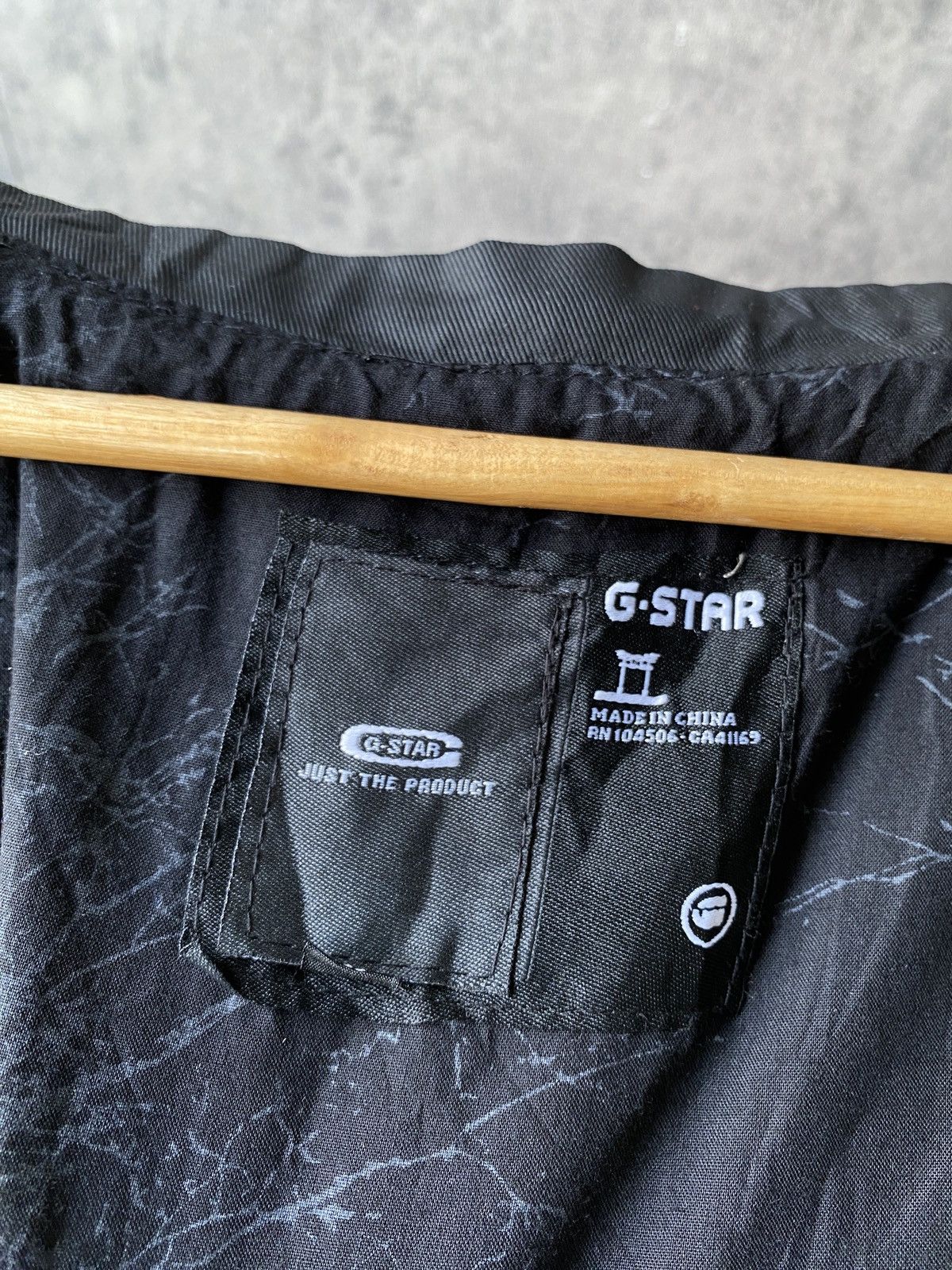 Japanese Brand G Star 3301 Waxed Hoodie Jacket Size US L / EU 52-54 / 3 - 10 Thumbnail