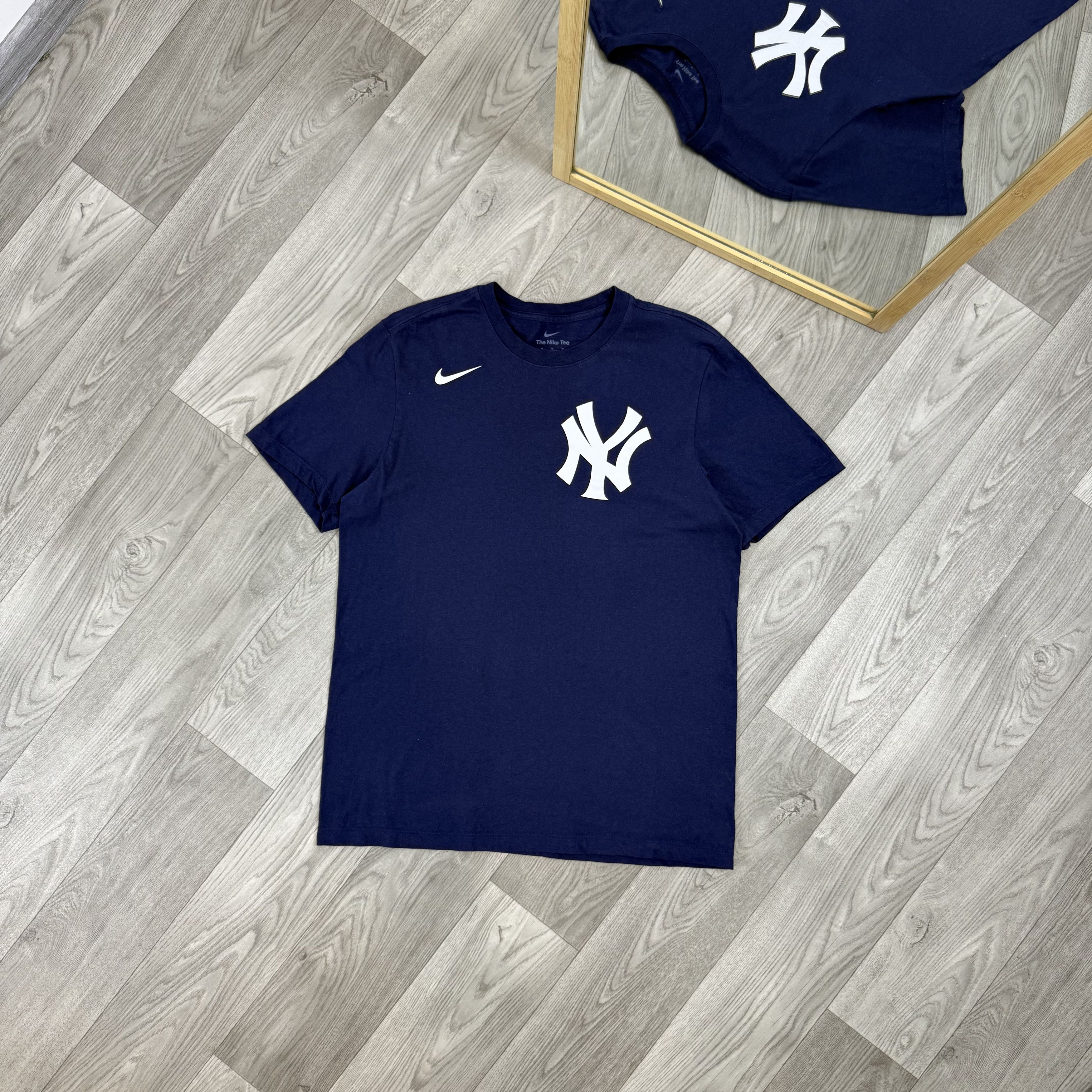 New York Yankees Nike New York Yankees Blue Graphic Tee Shirt Size US M / EU 48-50 / 2 - 1 Thumbnail