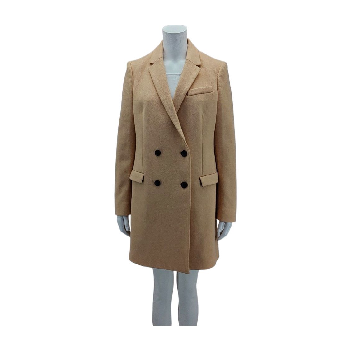 Balenciaga Balenciaga Wool Blend Coat Size 38 Size S / US 4 / IT 40 - 1 Thumbnail