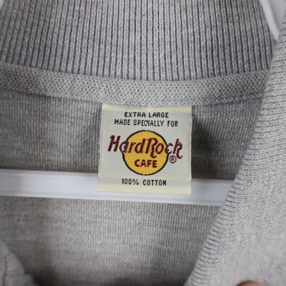 Hard Rock Cafe × Vintage Vintage 90s Hard Rock Cafe Shanghai China Polo Shirt Size US XL / EU 56 / 4 - 9 Thumbnail