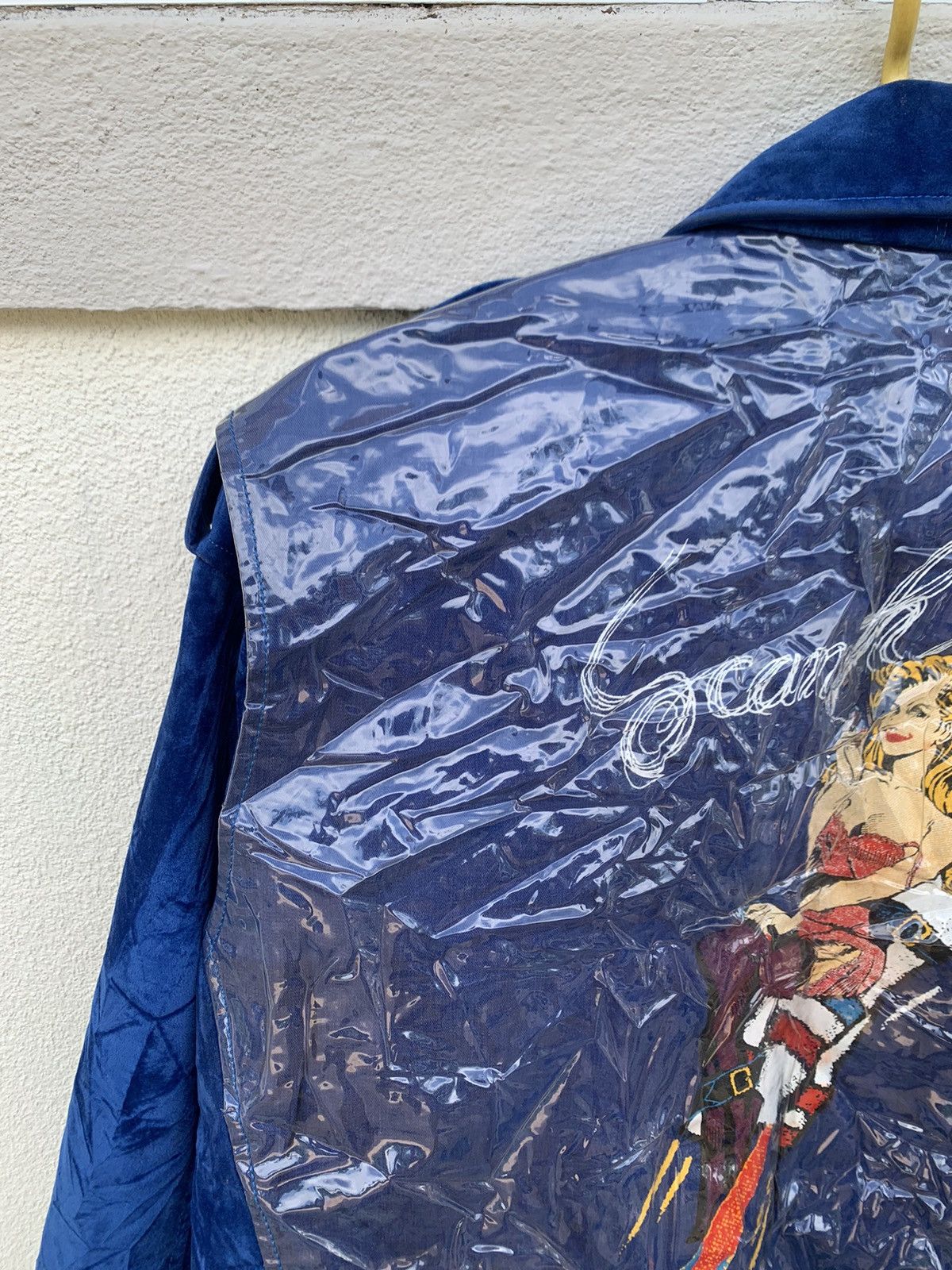GOREWEAR × The Unbranded Brand Velvet Rider Style Jacket With Nice Print Rocket Ladies Size US M / EU 48-50 / 2 - 13 Thumbnail