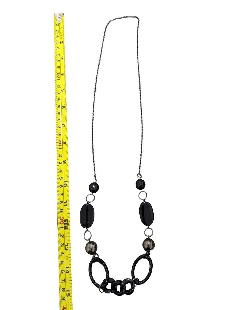Native DIOVANNI “MONOCHROME SILVER HEART DESIRE” NECKLACE Size ONE SIZE - 2 Thumbnail