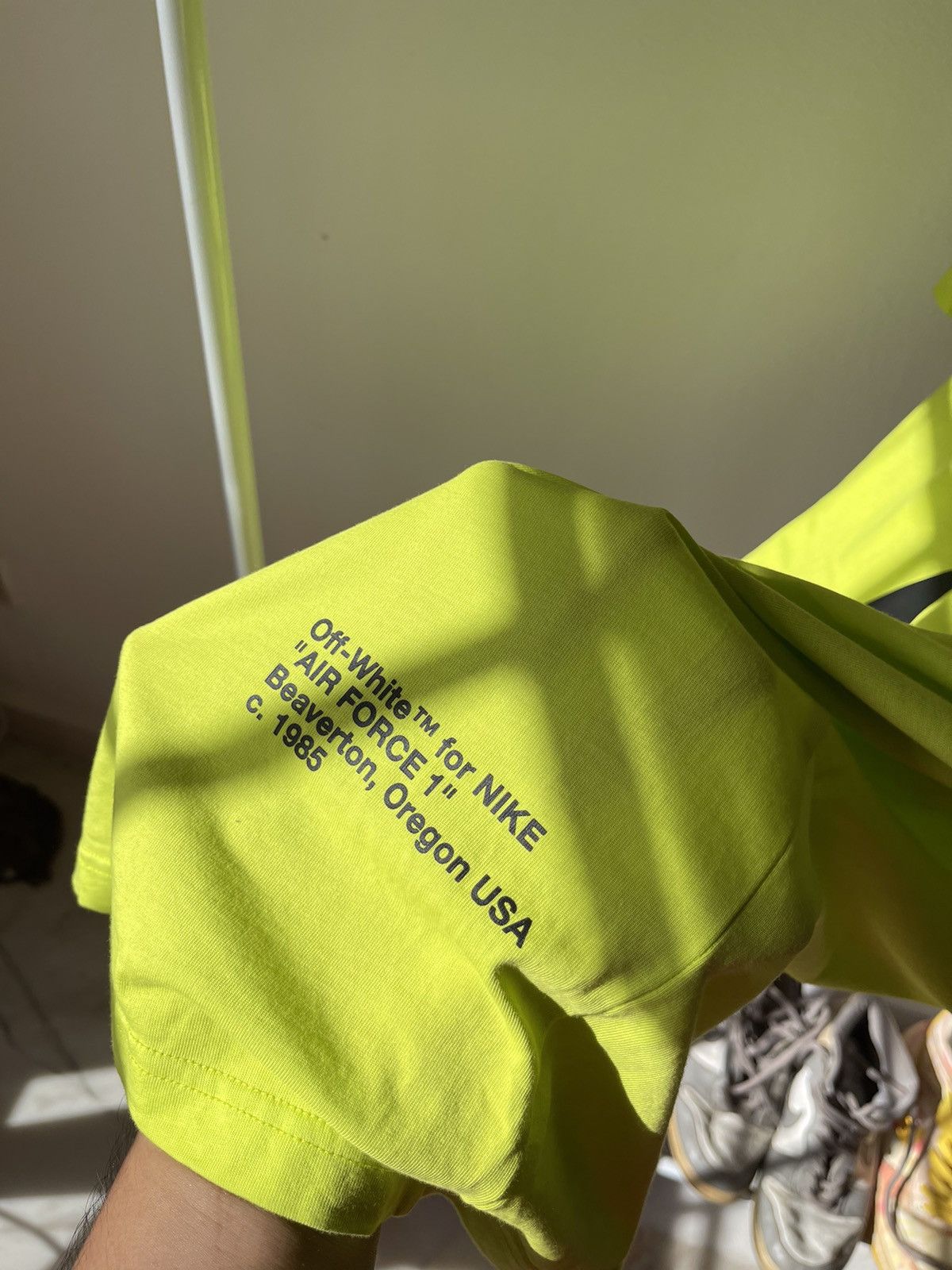 Nike × Off-White Nike X Off White Eagle Tee Size US L / EU 52-54 / 3 - 7 Thumbnail
