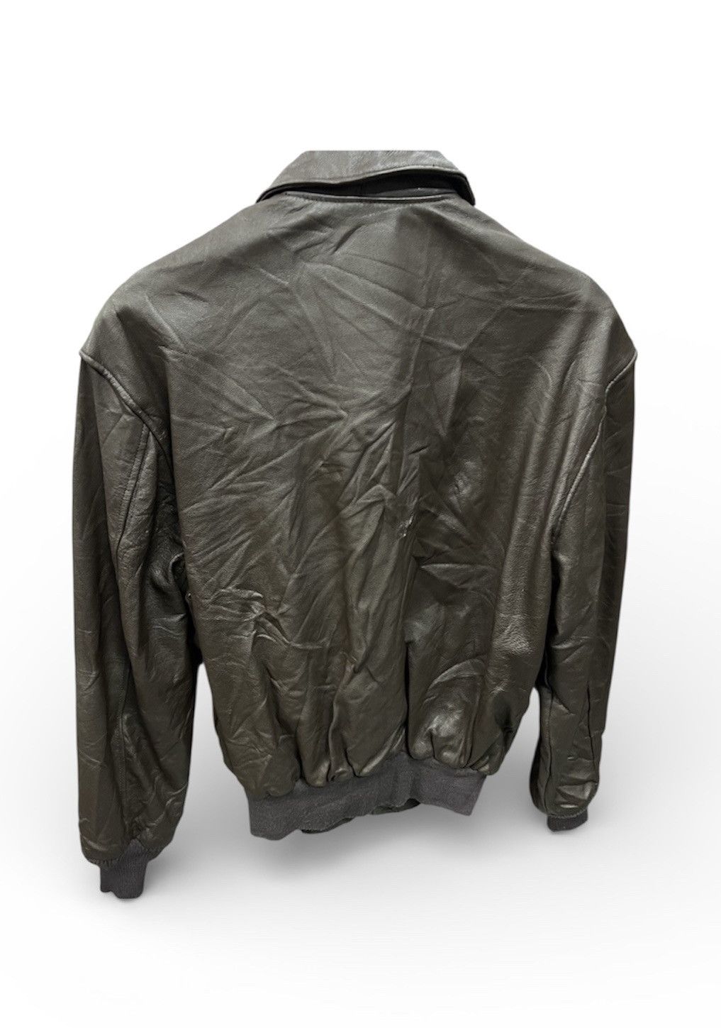 Cooper A-2 flight jacket leather ww2 8th AAF 92nd bomber group Size US L / EU 52-54 / 3 - 2 Thumbnail