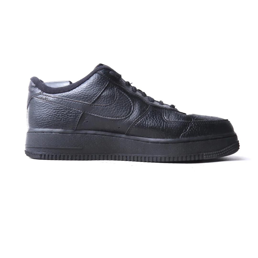 Nike Nike Air Force 1 '07 Leather "Emblem" sneakers black leather Size US 8 / EU 41 - 2 Thumbnail