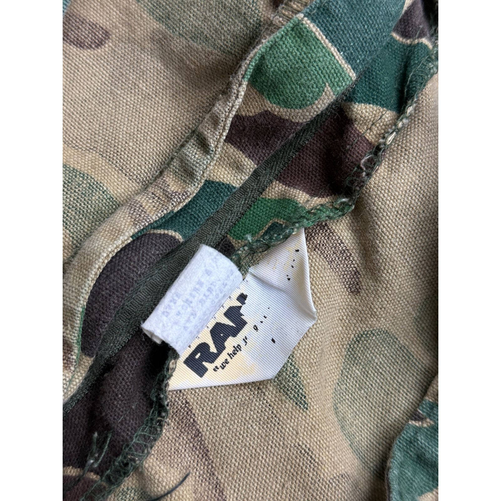 Vintage Vintage 70s/80s Military Fatigue 107 Duck Camo Size 40W Size US 40 / EU 56 - 3 Thumbnail