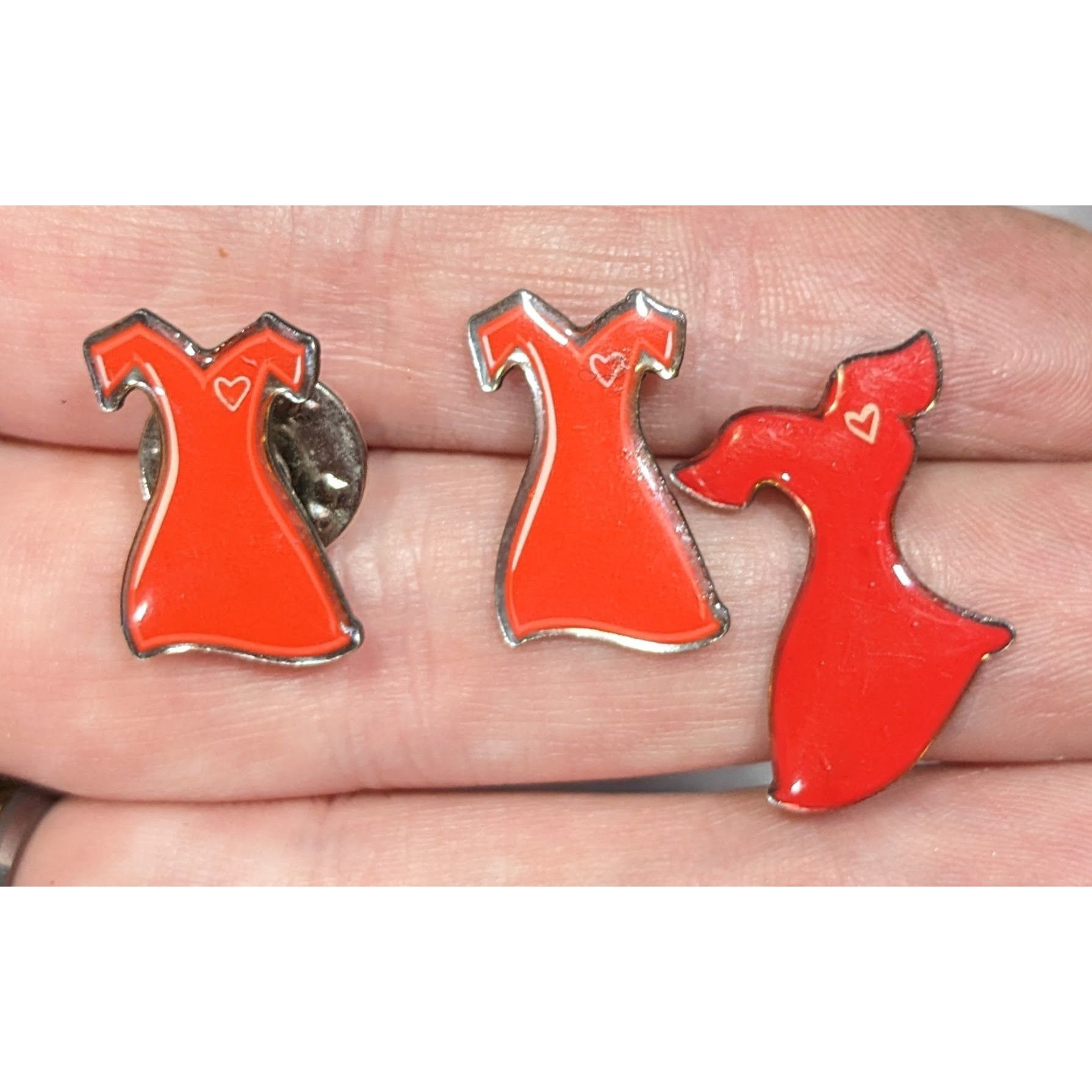 Other American Heart Association Red Dress Lapel Pins Lot Of 3 Size ONE SIZE - 2 Thumbnail