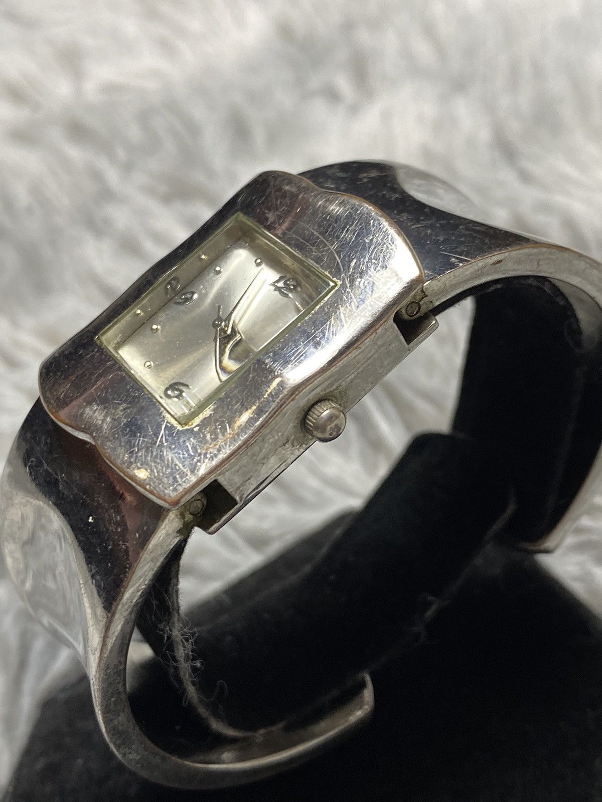 Jewelry Timeless Elegance Silver Cuff Watch Size ONE SIZE - 5 Thumbnail