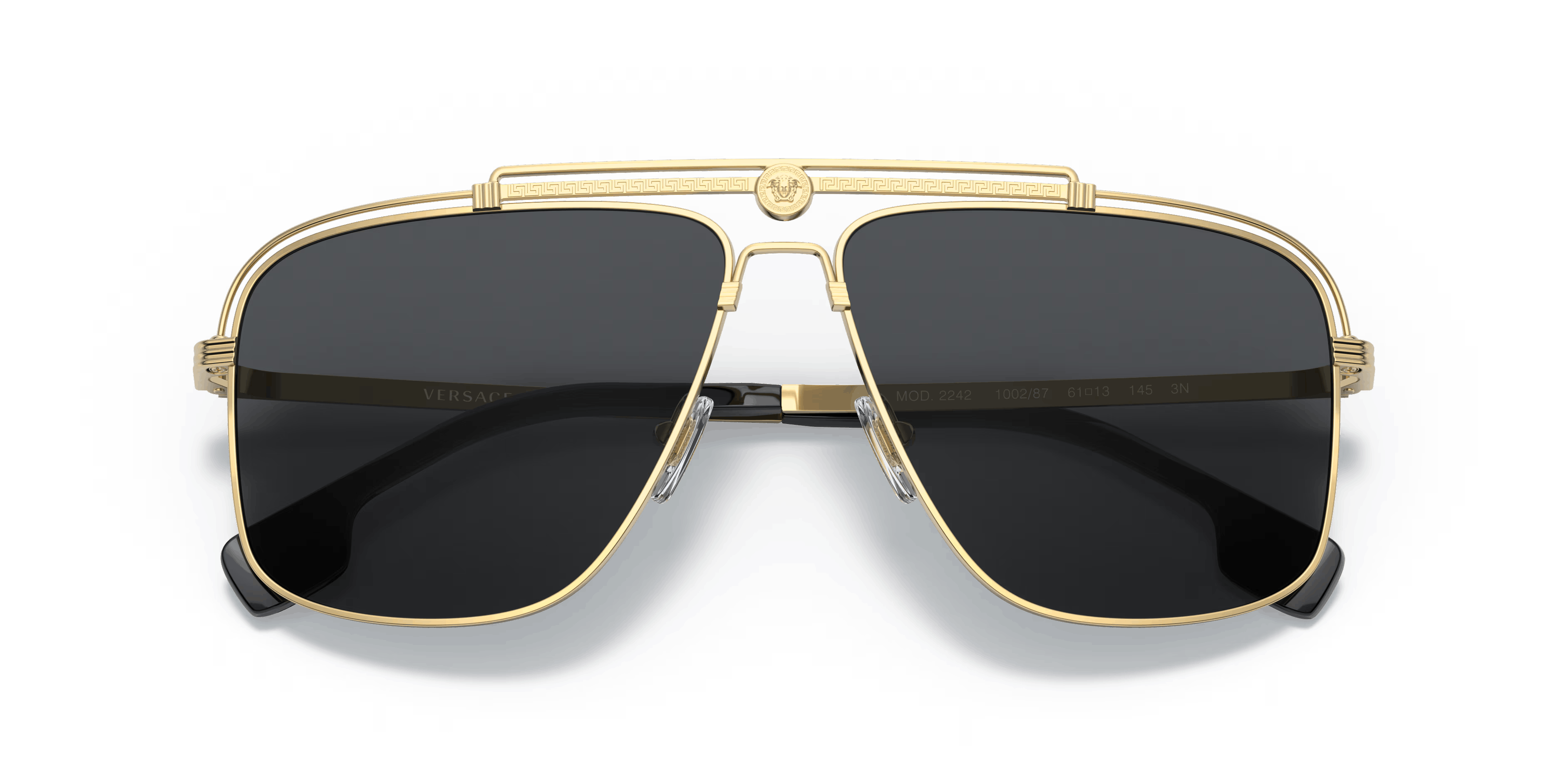 Versace NEW VERSACE VE2242-100287 Gold Size ONE SIZE - 5 Thumbnail