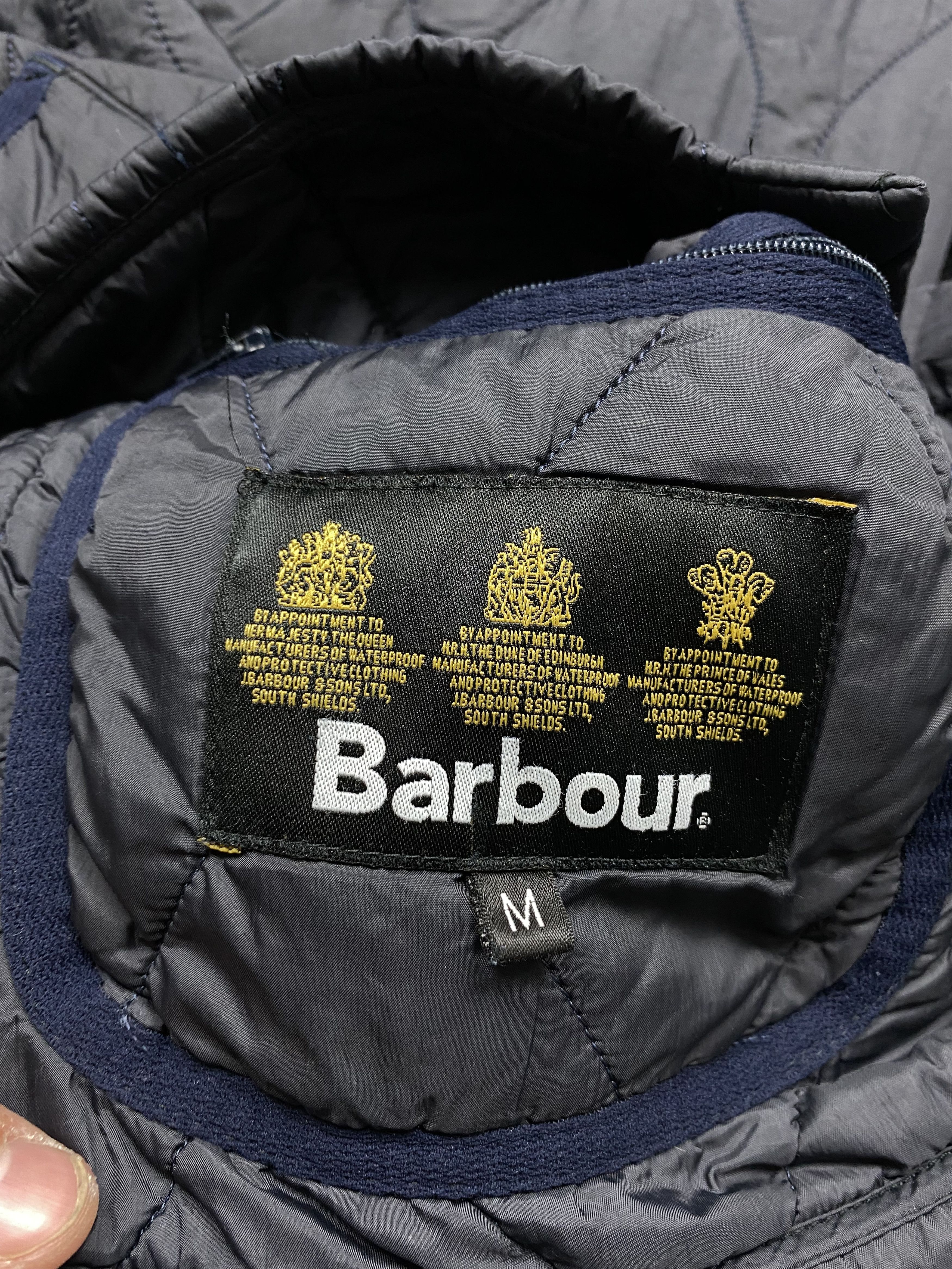 Barbour × Vintage Barbour Vintage Mens Liddesdale Track Quilted Jacket Size US M / EU 48-50 / 2 - 6 Thumbnail
