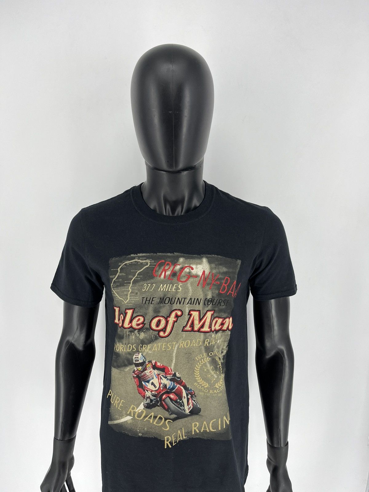 Other Vintage Y2K Isle of Man TT Moto Racing Tee Racer Honda Moto Size US M / EU 48-50 / 2 - 5 Thumbnail