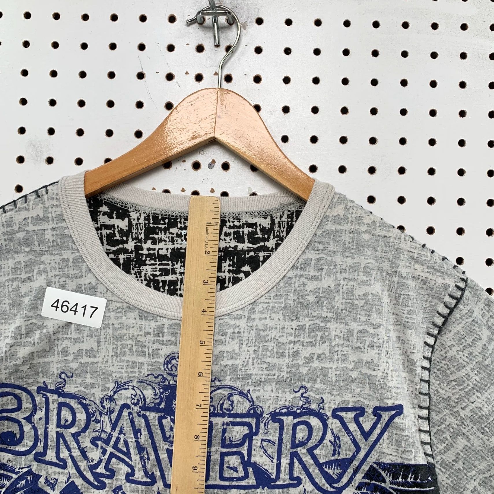 Route 66 VINTAGE Route 66 T-Shirt Mens XL Gray Gothic Cross Bravery Y2K Affliction Vintage Y2K Bravery Gothic Cross Shirt Mens XL Gray Route 66 Affliction Size US XL / EU 56 / 4 - 7 Thumbnail