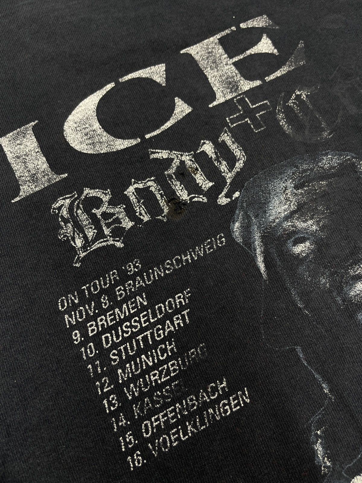 Band Tees Vintage Body Counte Ice T On Tour 1993 Cop Killer Longsleeve Size US L / EU 52-54 / 3 - 12 Thumbnail
