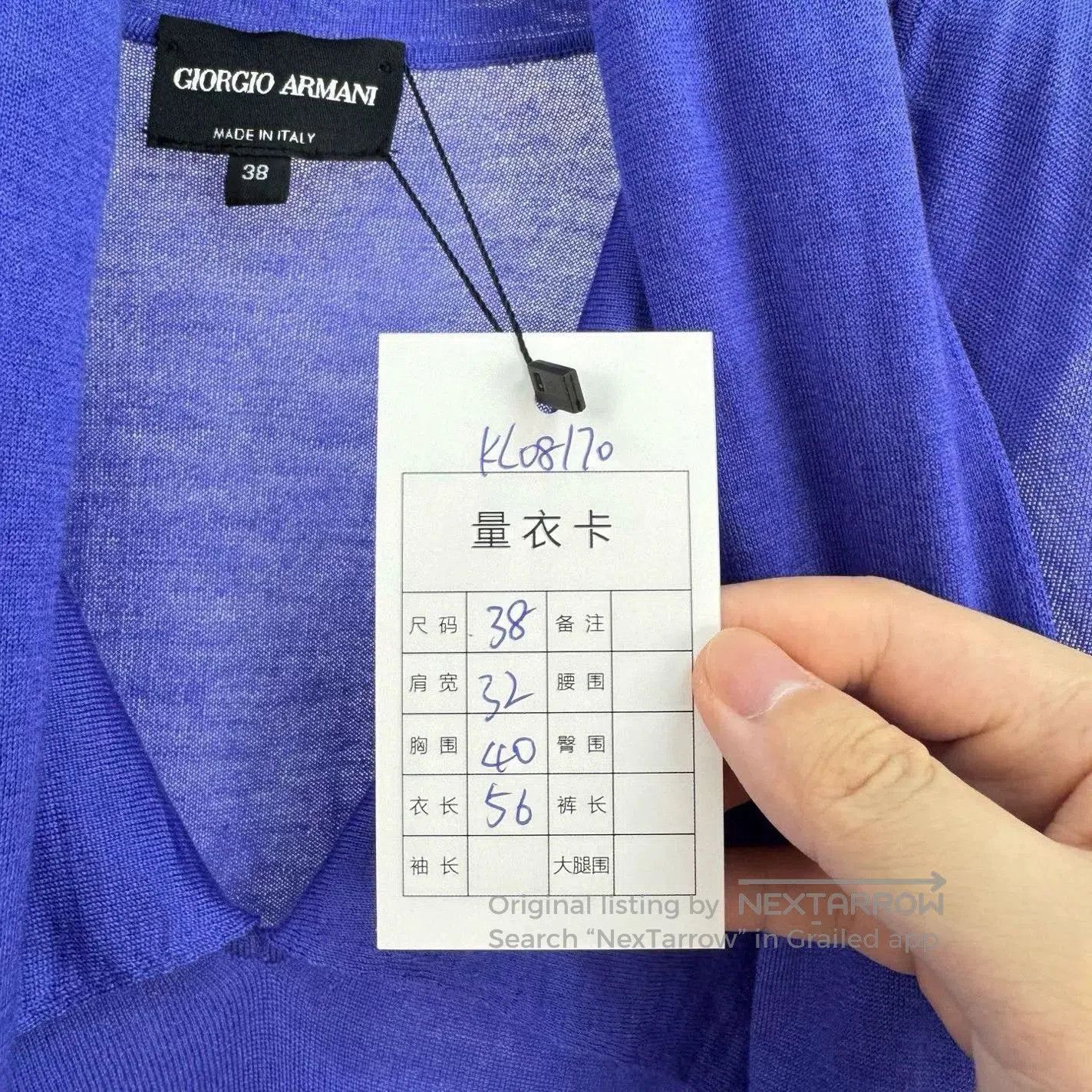 Giorgio Armani Giorgio Armani Main Line Knit Top. Size S / US 4 / IT 40 - 7 Thumbnail