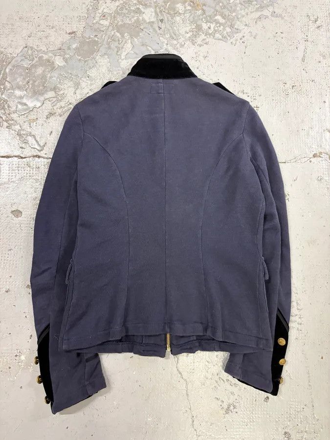 Polo Ralph Lauren 2000s Ralph Lauren Navy & Black Velvet Officer Jacket Size M / US 6-8 / IT 42-44 - 6 Thumbnail