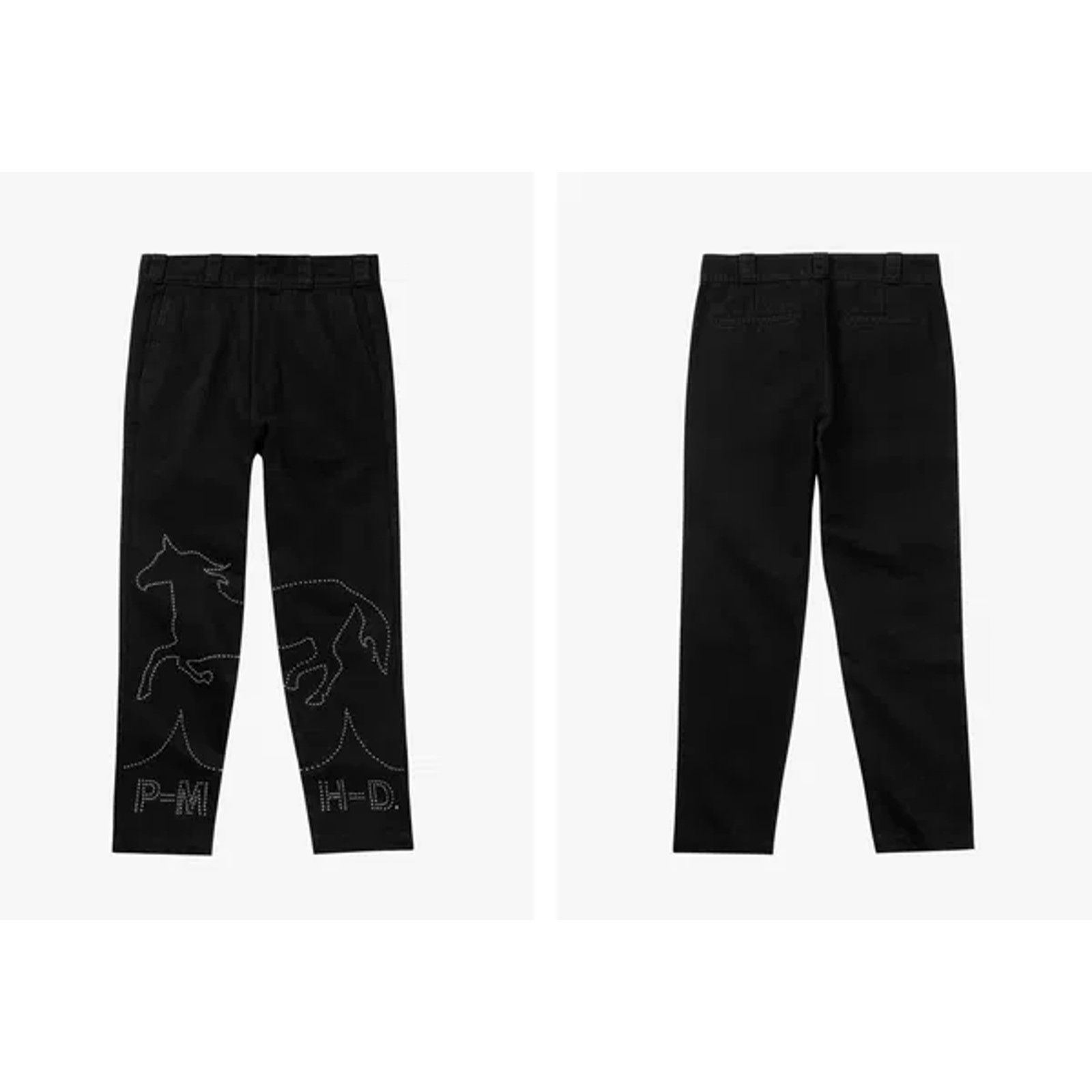 Harley Davidson Post Malone x Harley-Davidson Studded Horsepower Jeans 34x32 Size US 34 / EU 50 - 7 Thumbnail