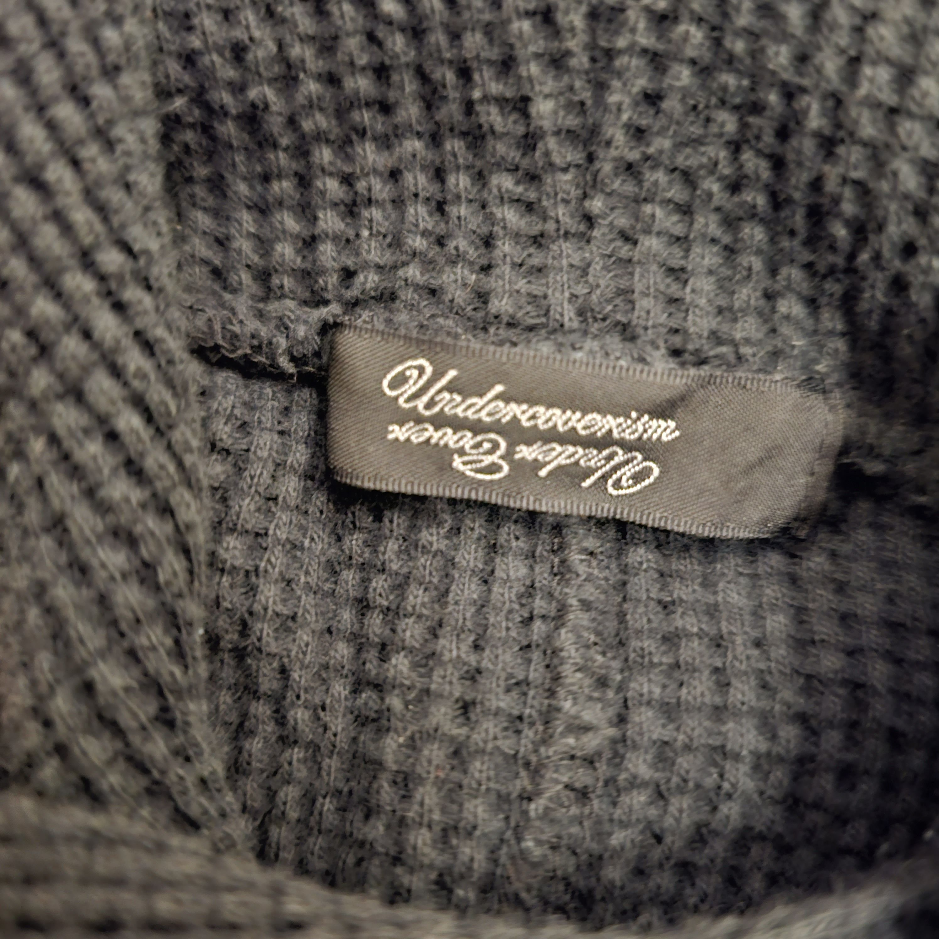 Undercover Undercover Thermal Waffle Knit Hoodie Size US M / EU 48-50 / 2 - 9 Thumbnail