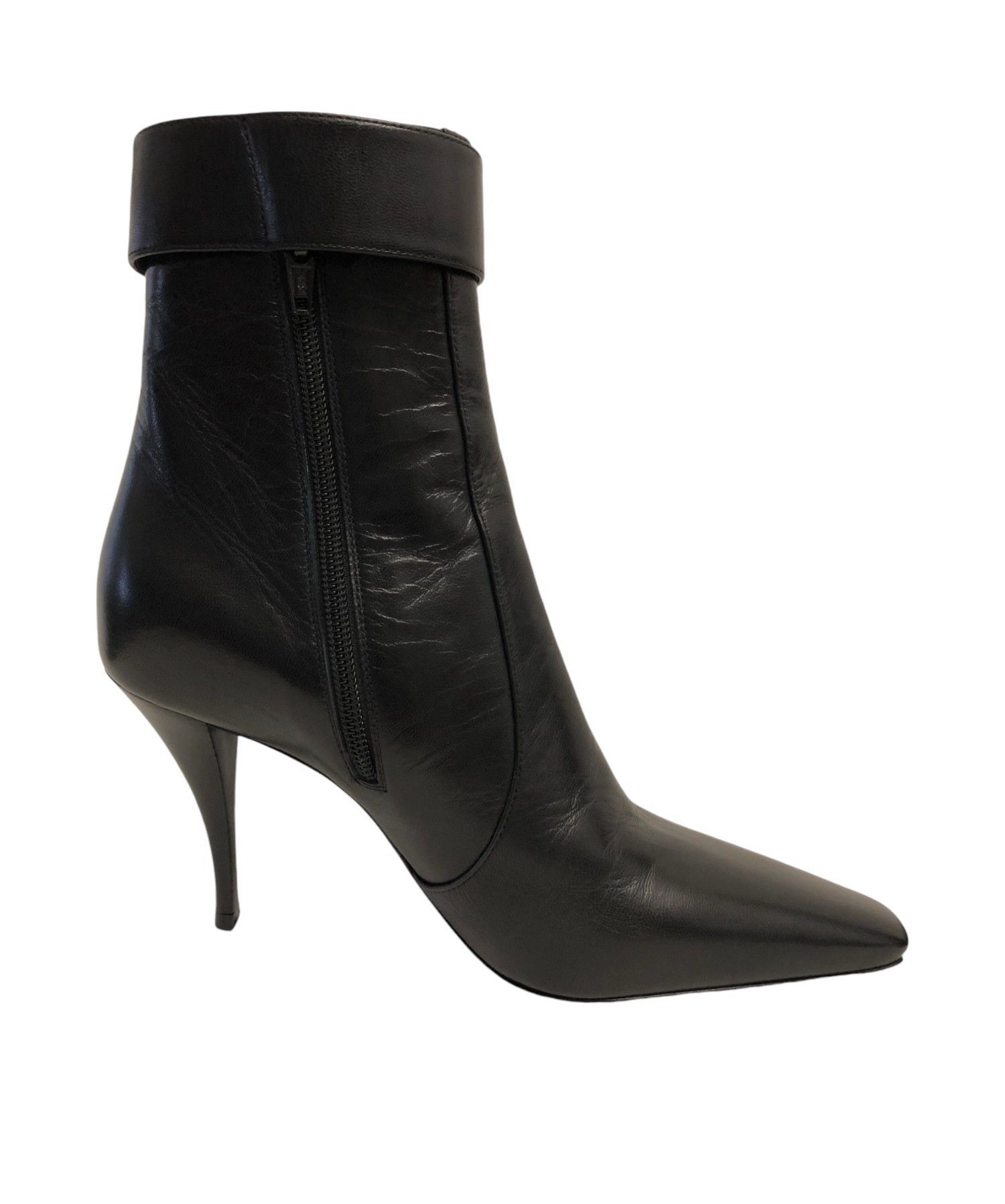 Saint Laurent Paris Saint Laurent Claude 90mm Leather Square Toe Boots Size 38.5 Size US 8.5 / IT 38.5 - 11 Thumbnail