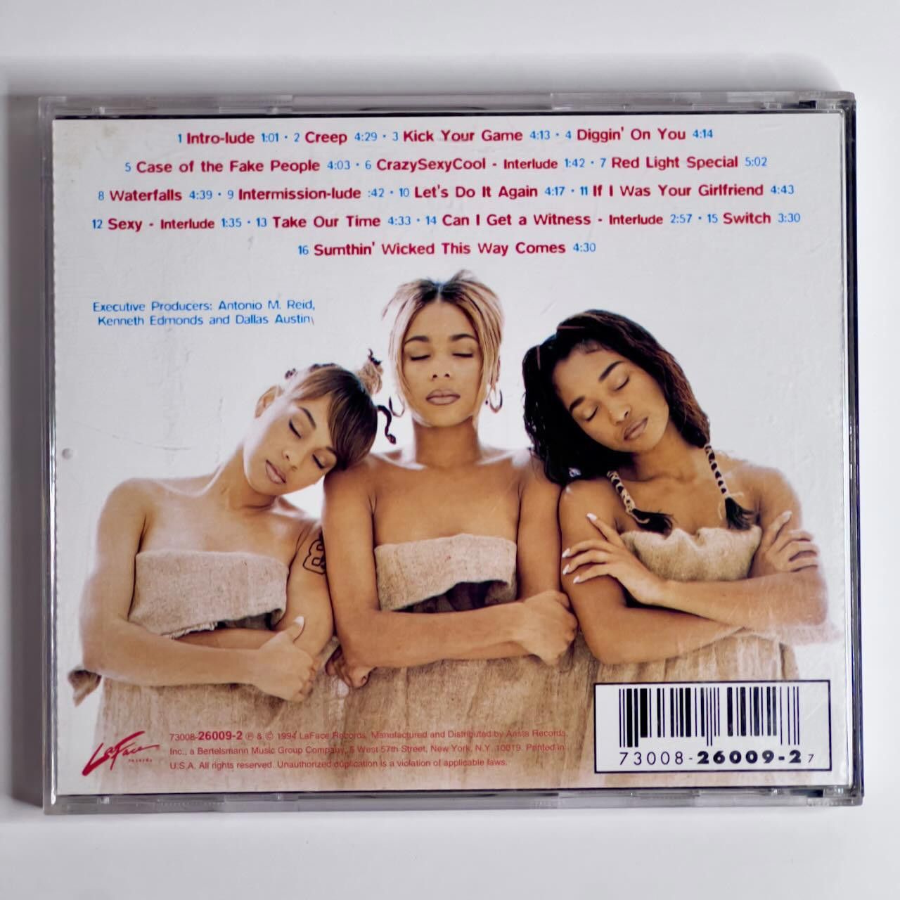 Designer Vtg TLC CrazySexyCool CD 1994 Album CIB Disc Clean 90s Size ONE SIZE - 2 Thumbnail