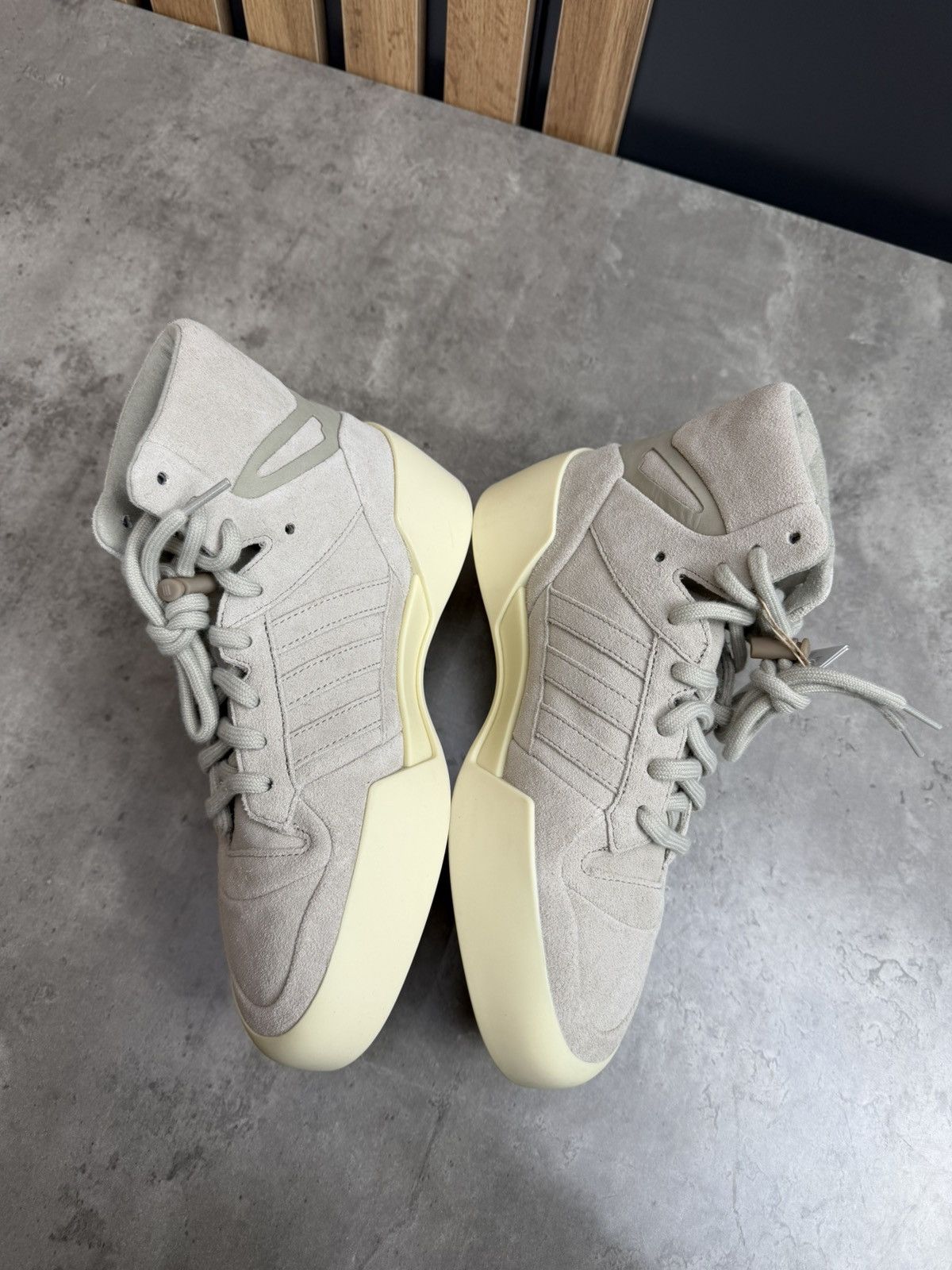 Adidas × Fear of God Adidas x Fear of God Athletics 86 High Sesame Sneakers Size US 7.5 / EU 40-41 - 6 Thumbnail
