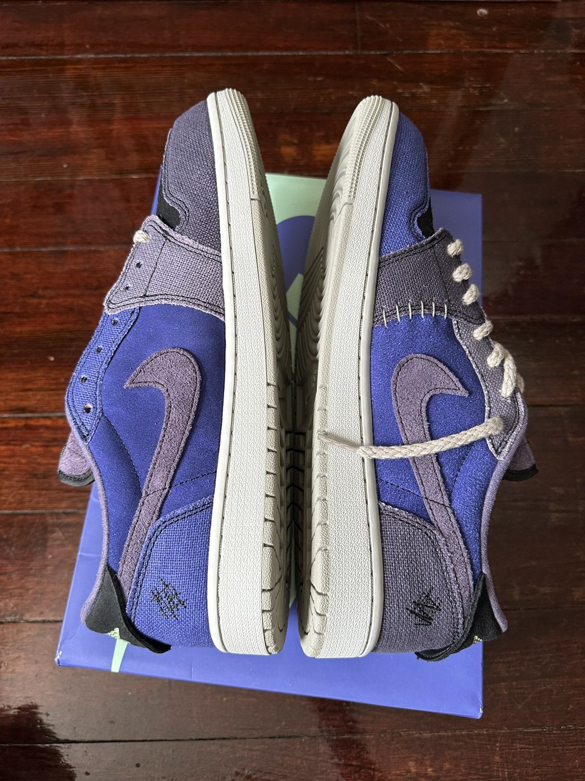 Jordan Brand NIKE JORDAN 1 RETRO LOW OG ZION WILLIAMSON VOODOO ALTERNATE Size US 12 / EU 45 - 6 Thumbnail