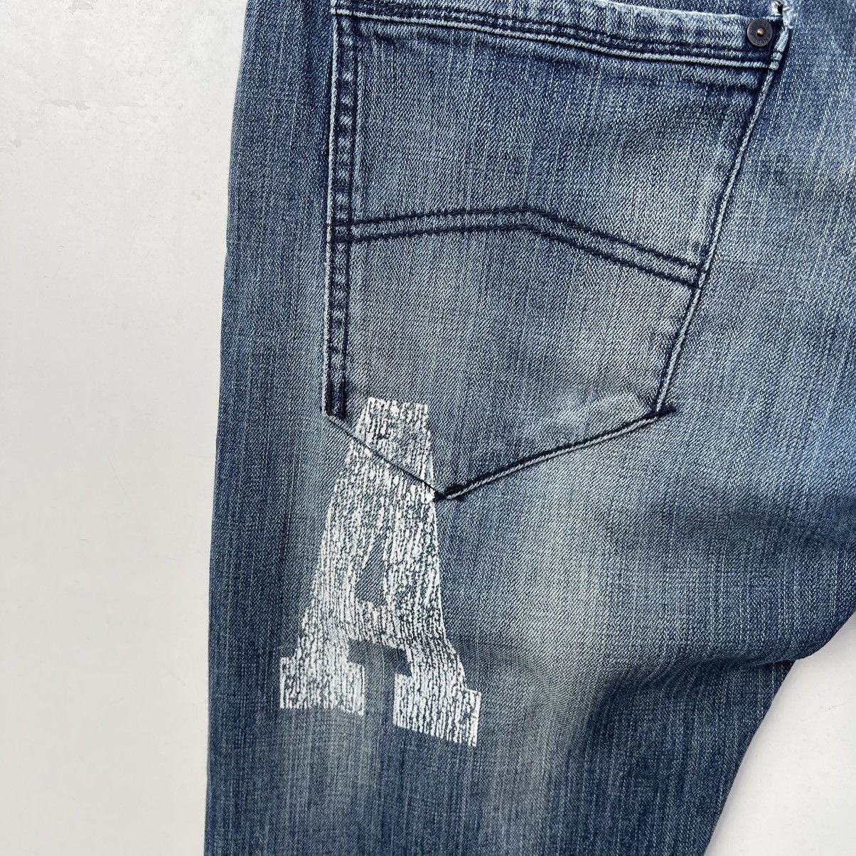 Armani Armani big logo jeans Size US 34 / EU 50 - 4 Thumbnail