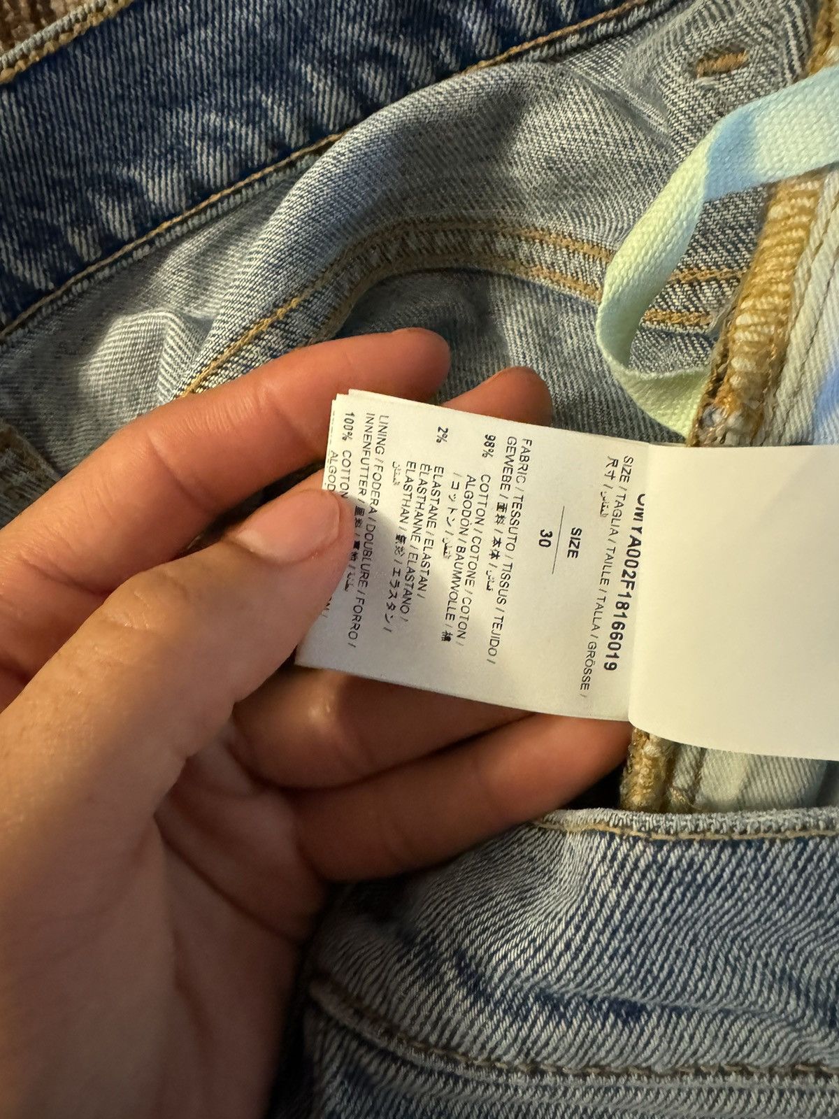 Off-White Off-White “SKINNY FIT” Jeans Size US 30 / EU 46 - 9 Thumbnail
