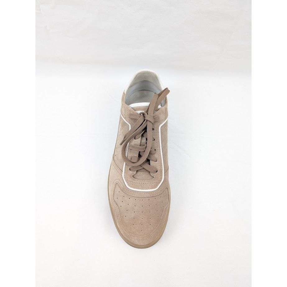 Brunello Cucinelli o1rshd1 Suede Low-Top Sneakers in Beige Size US 9.5 / EU 42-43 - 6 Thumbnail